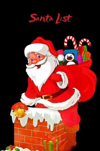 Santa List : Christmas Shopping For Kids, Girls, Coworkers, Teens, Mum, Dad, Husband And Wife - Santa Christmas Coloring Pages