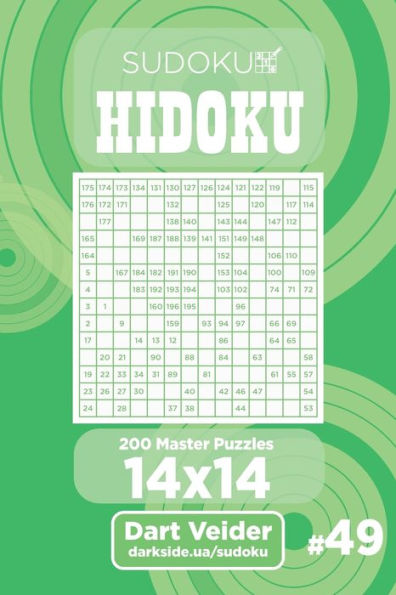 Sudoku Hidoku - 200 Master Puzzles 14X14 - 9781704039640