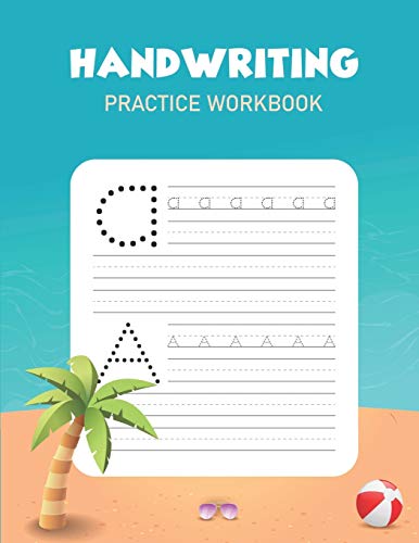 Handwriting Practice Workbook: Alphabet Handwriting Letter Tracing Book for Preschool, Pre K, Kindergarten and Kids Ages 3-5 - 9781704595634