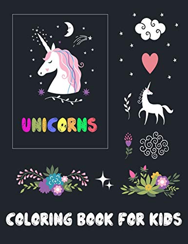 unicorns coloring book for kids: Beautiful Collection of 50 Unicorns illustrations grate book ever