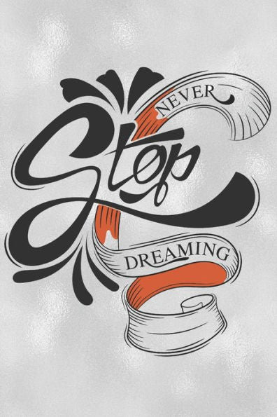 Never Stop Dreaming: Feel Good Reflection Quote For Work | Employee Co-Worker Appreciation Present Idea | Office Holiday Party Gift Exchange