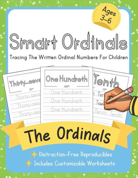 Smart Ordinals : Smart Word Tracing For Children. Distraction-Free Reproducibles For Teachers, Parents And Homeschooling