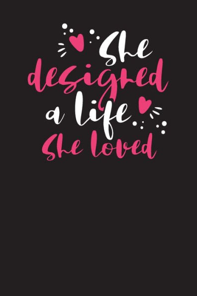 She Designed A Life She Loved : Weekly To Do Chart Tracker For Moms