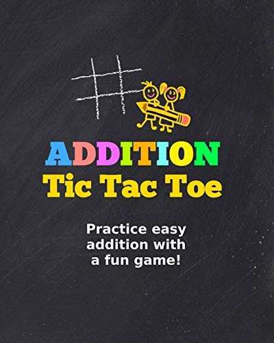 Addition Tic Tac Toe: Practice addition with a fun game!