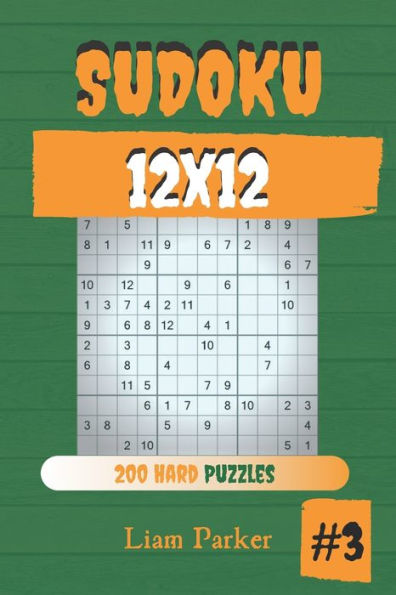 Sudoku 12X12 - 200 Hard Puzzles