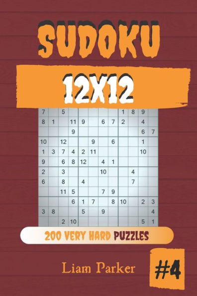 Sudoku 12X12 - 200 Very Hard Puzzles