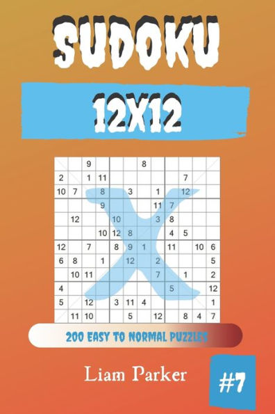 Sudoku X 12X12 - 200 Easy To Normal Puzzles