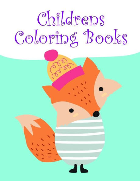 Childrens Coloring Books: An Adorable Coloring Book with Cute Animals, Playful Kids, Best Magic for Children (Entertain Kids)