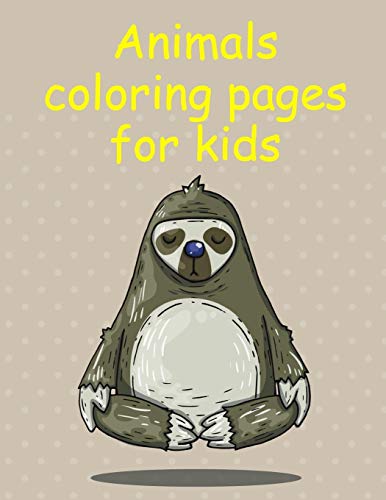 Animals coloring pages for kids: Fun, Easy, and Relaxing Coloring Pages for Animal Lovers (Desert Animals)