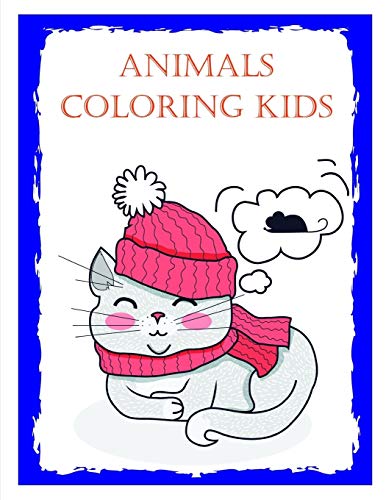 Animals coloring kids: Adorable Animal Designs,funny coloring pages for kids, children (Desert Animals)