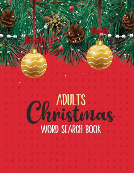 Adults Christmas Word Search Book: 360+ Large-Print Christmas Word Search Puzzle , Exercise Your Brain, Holiday Fun for Adults and Kids