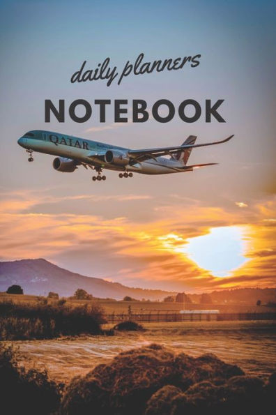 Daily Planning Notebook: pailots daily planning to do list book