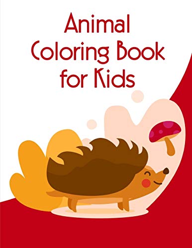 Animal Coloring Book for Kids: Christmas Book from Cute Forest Wildlife Animals (popular animals)