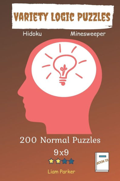 Variety Logic Puzzles - Hidoku, Minesweeper 200 Normal Puzzles 9X9
