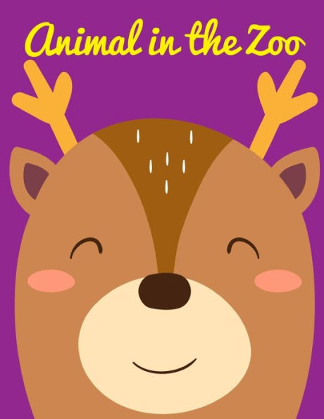 Animal in the Zoo: coloring books for boys and girls with cute animals, relaxing colouring Pages (adventure colouring book)