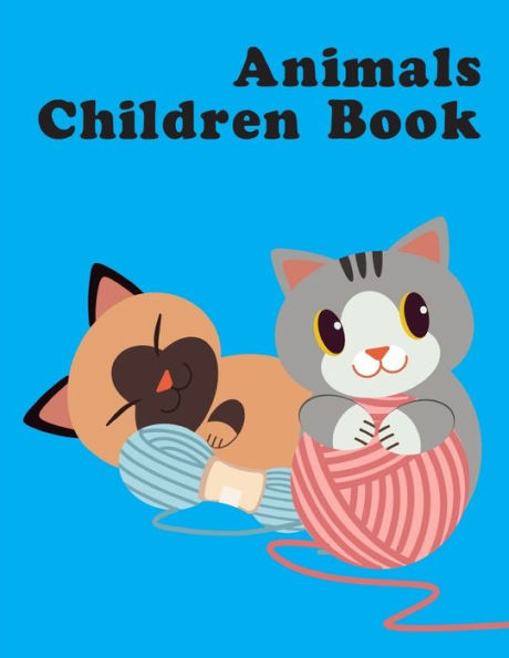 Animals Children Book: Stress Relieving Animal Designs (Adventure Colouring Book)