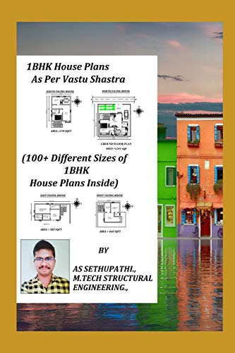 1 BHK House Plans As Per Vastu Shastra: (100+ Different Sizes of 1 BHK House Plans Inside)