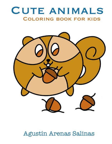 Cute Animals Coloring Book For Kids: More Than 50 Animals For Coloring
