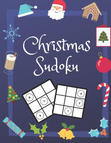 Christmas Sudoku: 100 Pages With Sudokus On Easy Level | Solve And Relax | Large Print, Perfect Gift For Everyone, Christmas Time (125 Pages, 8.5 x 11)