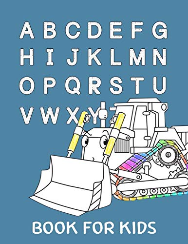 Book for kids: My first big car activity book for kids ages 4-8 |(A-Z ) Handwriting & Number Tracing & The maze game & Coloring page (Book2)