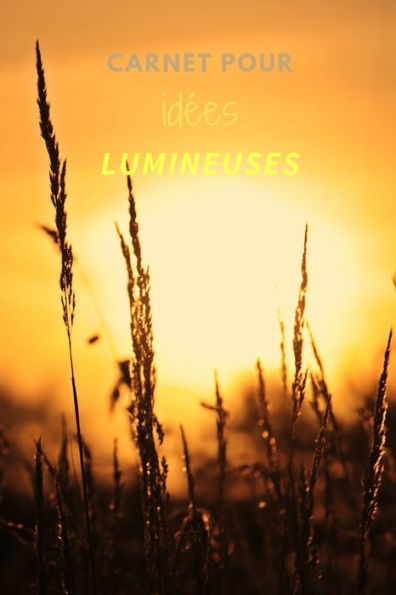 Carnet pour idEes lumineuses (French Edition) - 9781712129685
