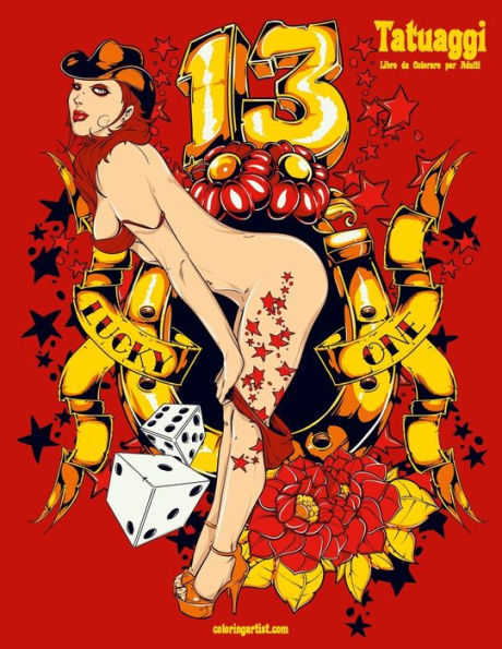 Tatuaggi Libro Da Colorare Per Adulti 1