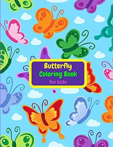 Butterfly Coloring Book for Kids - 9781716072994