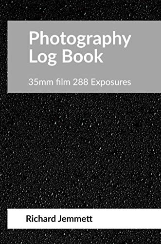Photography Log Book: 35mm film 288 Exposures