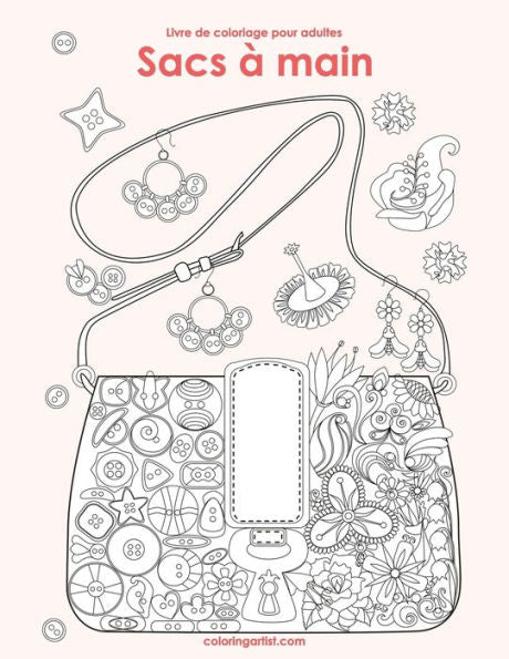 Livre De Coloriage Pour Adultes Sacs À Main 1