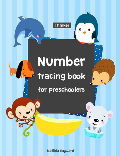 Number Tracing Book For Preschoolers : Learn Numbers 0 To 50, Coloring Number, Practice For Kids, Ages 3-5, Number Writing Practice