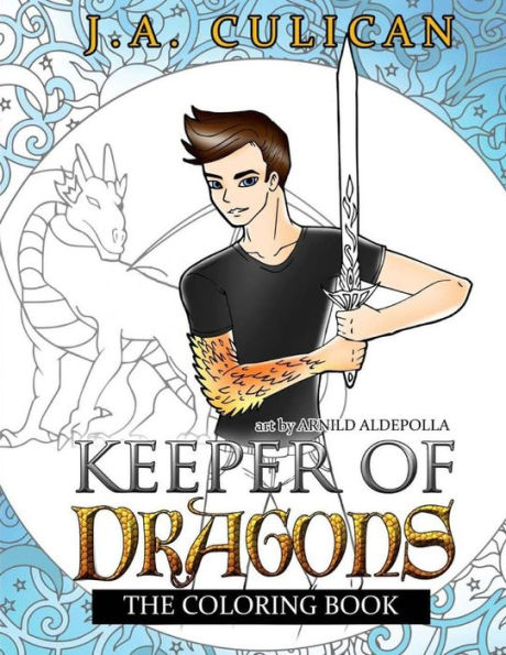 Keeper of Dragons Series: The Official Coloring Book