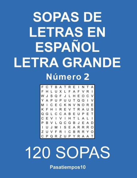 Sopas De Letras En Espa?ol Letra Grande -