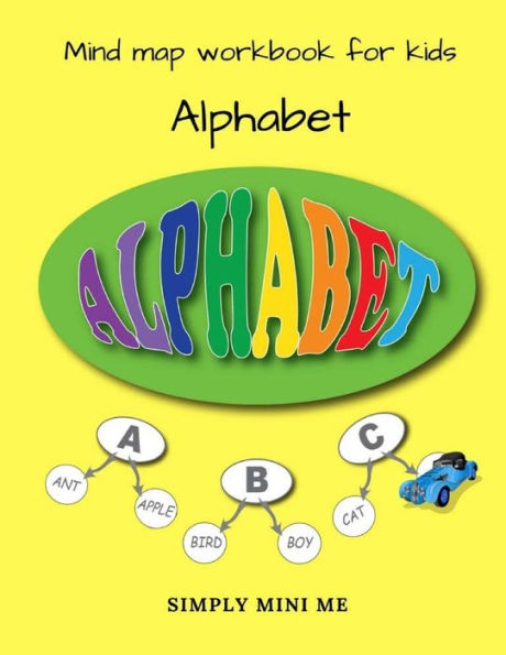 Mind Map Workbook For Kids - Alphabets