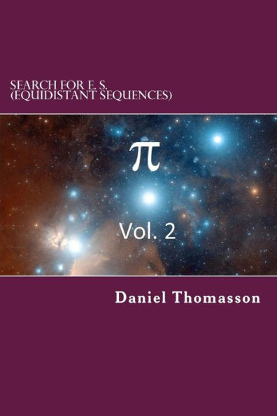 Search For E. S. (Equidistant Sequences) : Pi