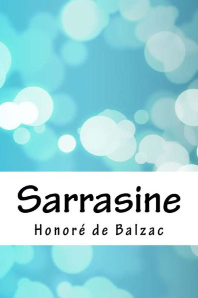 Sarrasine - 9781717559500