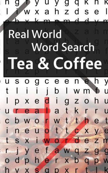Real World Word Search : Tea & Coffee
