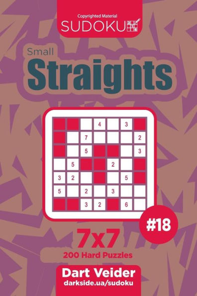 Sudoku Small Straights - 200 Hard Puzzles 7X7