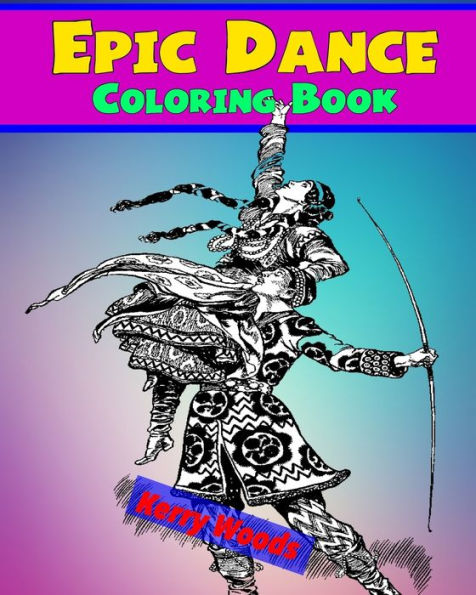 Epic Dance Coloring Book - 9781719271981