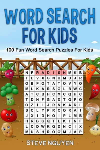 Word Search For Kids : 100 Fun Word Search Puzzles For Kids