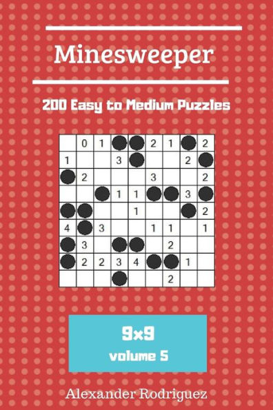 Minesweeper Puzzles - 200 Easy To Medium