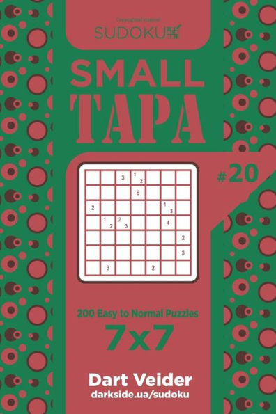 Sudoku Small Tapa - 200 Easy To Normal Puzzles 7X7