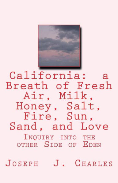 California: a Breath of Fresh Air, Milk, Honey, Salt, Fire, Sun, Sand, and Love: Inquiry into the other Side of Eden (How to live before you die: Life Business's Principles)