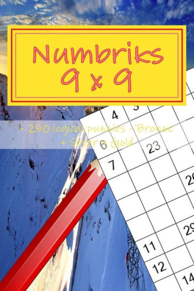 Numbriks 9 X 9 - 250 Logical Puzzles - Bronze + Silver + Gold : Easy - Medium - Hard - Very Hard. This Is An Excellent Sudoku For You.