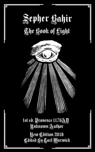 The Sepher Bahir : The Book Of Light
