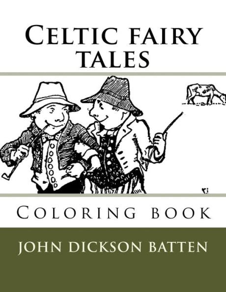 Celtic fairy tales: Coloring book