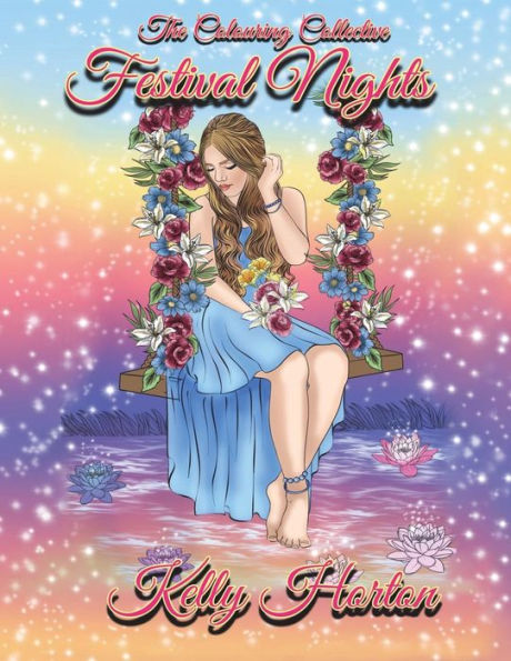 Festival Nights: An adult colouring book to celebrate the Summer