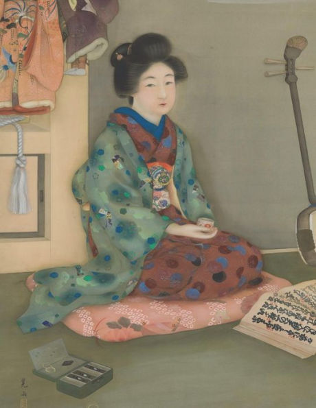 Japanese Writing Practice Workbook Genkoyoshi Paper 8.5" x 11" For Language Learning: Geisha Design for Kanji, Kana, Katakana, Hiragana Alphabet Calligraphy 150 pages