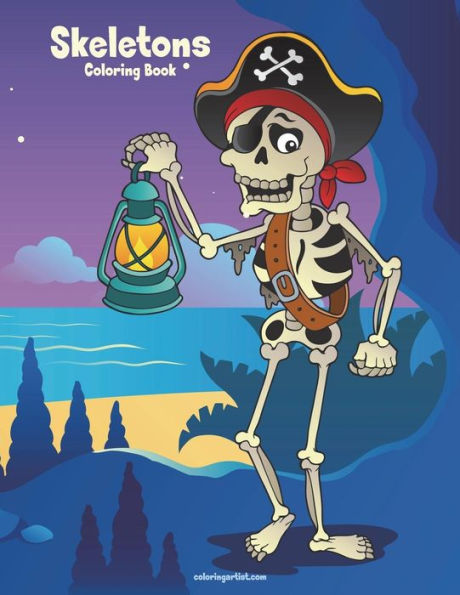 Skeletons Coloring Book 1