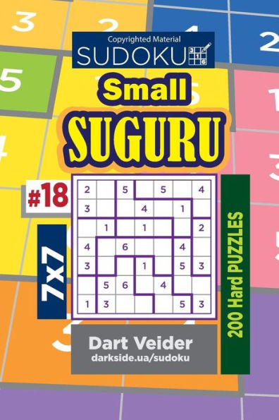 Sudoku Small Suguru - 200 Hard Puzzles 7X7