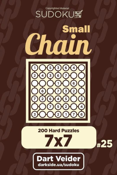 Small Chain Sudoku - 200 Hard Puzzles 7X7